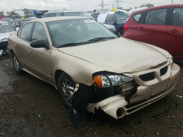 1G2NF52E54C257092 - 2004 PONTIAC GRAND AM S 棕色 照片 1