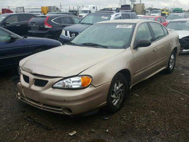 1G2NF52E54C257092 - 2004 PONTIAC GRAND AM S 棕色 照片 2