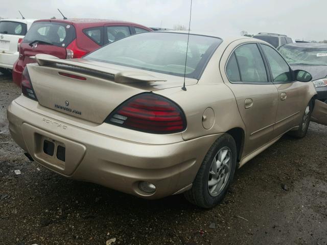 1G2NF52E54C257092 - 2004 PONTIAC GRAND AM S 棕色 照片 4