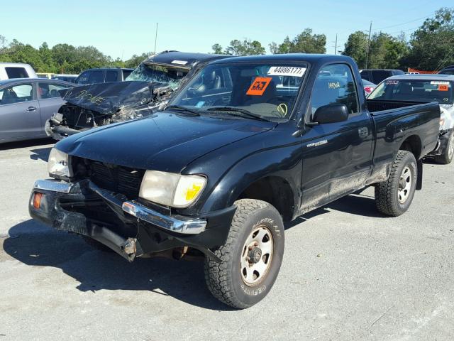 4TAPM62N2WZ056763 - 1998 TOYOTA TACOMA BLACK photo 2