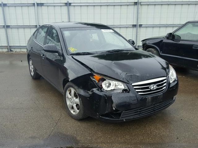 KMHDU4AD6AU027000 - 2010 HYUNDAI ELANTRA BL BLACK photo 1