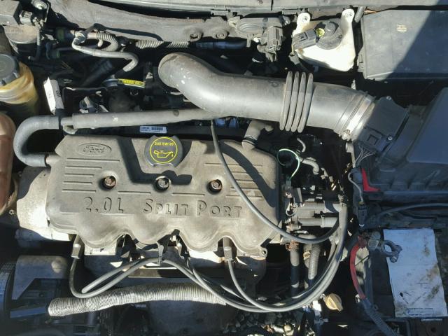 1FAFP33P51W134703 - 2001 FORD FOCUS WHITE photo 7