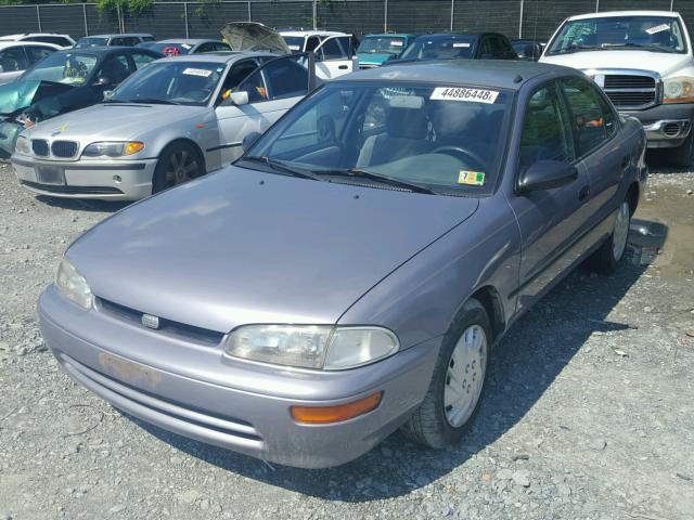 1Y1SK5260VZ404643 - 1997 GEO PRIZM BASE 紫色 照片 2