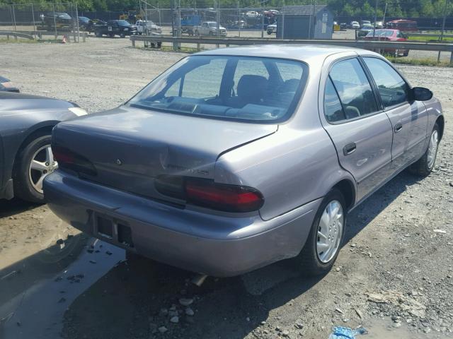 1Y1SK5260VZ404643 - 1997 GEO PRIZM BASE 紫色 照片 4