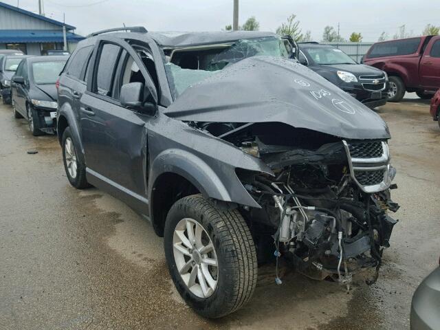 3C4PDCBG9DT568089 - 2013 DODGE JOURNEY GRAY photo 1