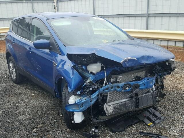 1FMCU9GD0HUE21215 - 2017 FORD ESCAPE SE 蓝色 照片 1
