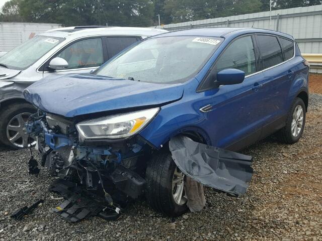 1FMCU9GD0HUE21215 - 2017 FORD ESCAPE SE 蓝色 照片 2