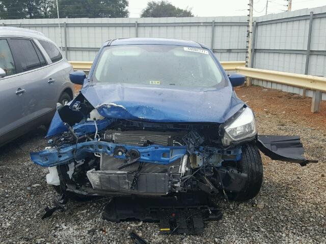 1FMCU9GD0HUE21215 - 2017 FORD ESCAPE SE 蓝色 照片 9