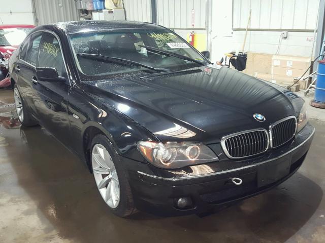 WBAHL83568DT12065 - 2008 BMW 750I BLACK photo 1