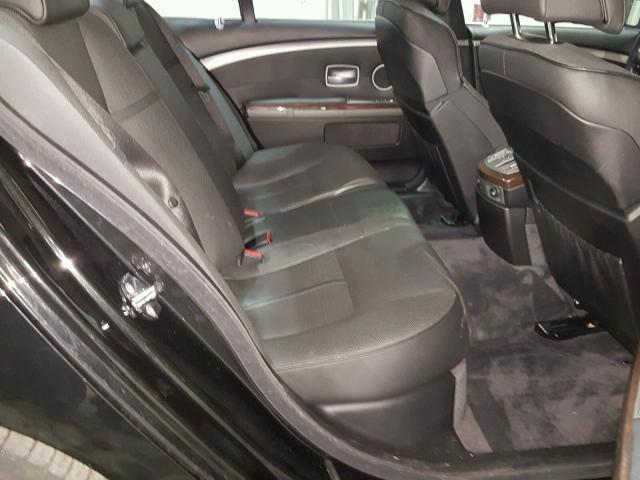 WBAHL83568DT12065 - 2008 BMW 750I BLACK photo 6