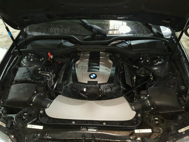 WBAHL83568DT12065 - 2008 BMW 750I BLACK photo 7