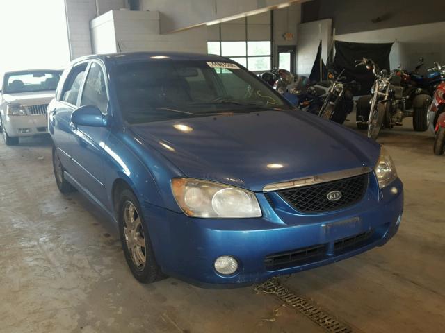 KNAFE161X65230851 - 2006 KIA SPECTRA5 BLUE photo 1