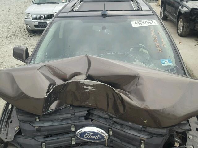 2FMDK3KC7BBA24751 - 2011 FORD EDGE LIMIT BROWN photo 7