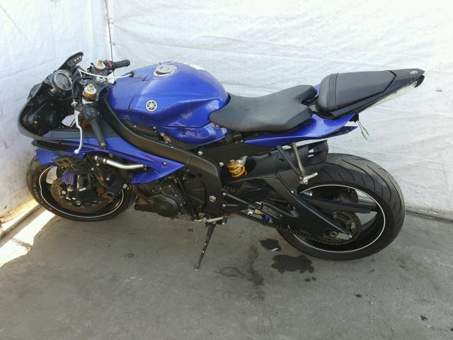 JYARJ16E2CA025425 - 2012 YAMAHA YZFR6 BLUE photo 9