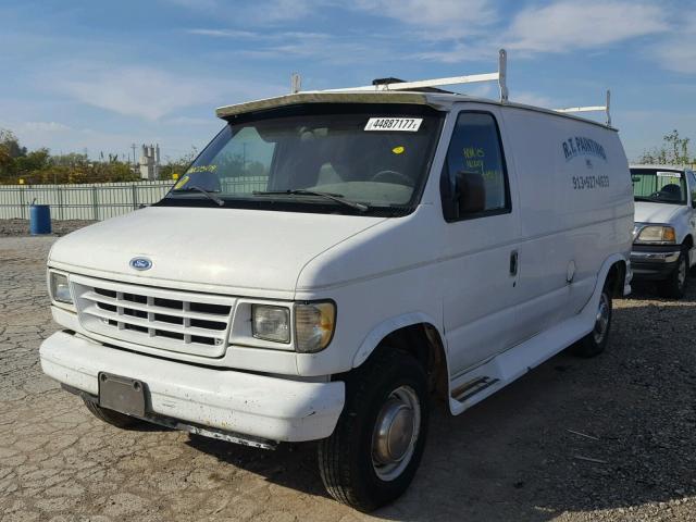 1FTHE24YXSHC25479 - 1995 FORD ECONOLINE WHITE photo 2