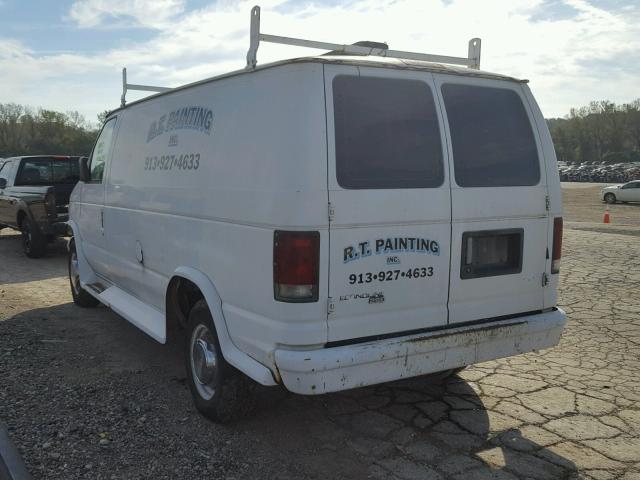 1FTHE24YXSHC25479 - 1995 FORD ECONOLINE WHITE photo 3