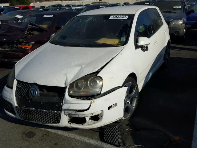 WVWHV71K57W117786 - 2007 VOLKSWAGEN NEW GTI WHITE photo 2