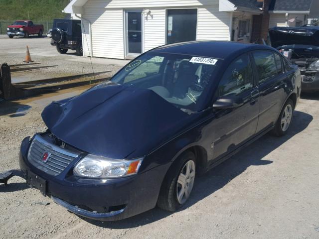 1G8AJ55F97Z182597 - 2007 SATURN ION LEVEL BLUE photo 2