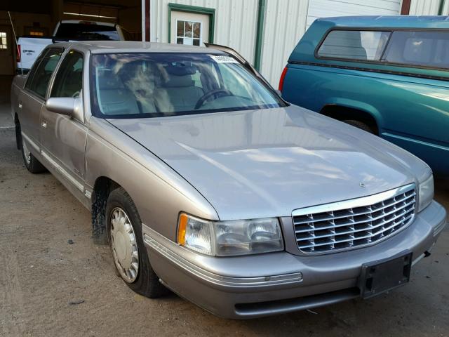 1G6KD54Y7XU706267 - 1999 CADILLAC DEVILLE BEIGE photo 1