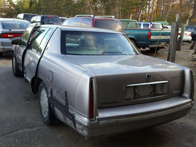 1G6KD54Y7XU706267 - 1999 CADILLAC DEVILLE BEIGE photo 3