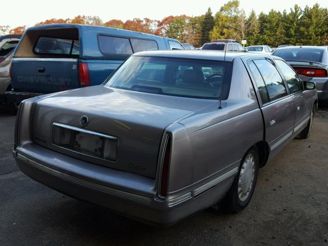 1G6KD54Y7XU706267 - 1999 CADILLAC DEVILLE BEIGE photo 4