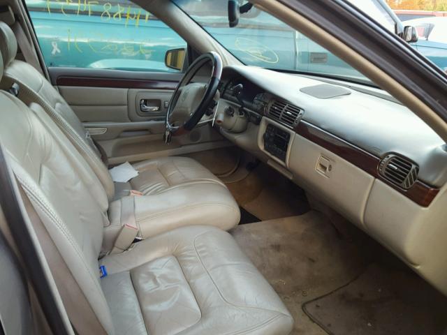 1G6KD54Y7XU706267 - 1999 CADILLAC DEVILLE BEIGE photo 5