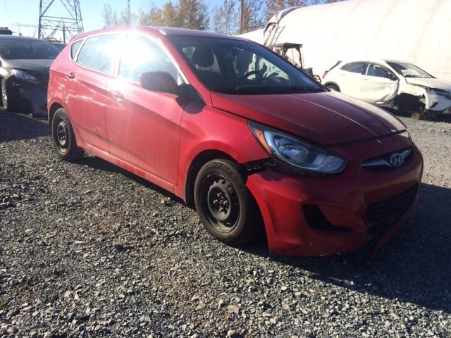 KMHCT5AE3CU037239 - 2012 HYUNDAI ACCENT GLS RED photo 1