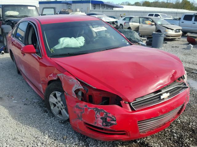 2G1WA5EK4A1127721 - 2010 CHEVROLET IMPALA LS RED photo 1