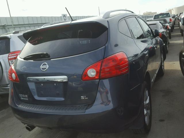 JN8AS5MT1CW274815 - 2012 NISSAN ROGUE S GRAY photo 4