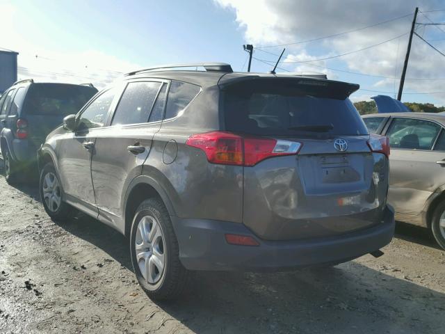 2T3BFREV5DW034730 - 2013 TOYOTA RAV4 棕色 照片 3