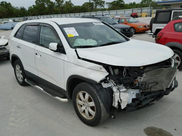 5XYKT3A18CG275848 - 2012 KIA SORENTO BA WHITE photo 1