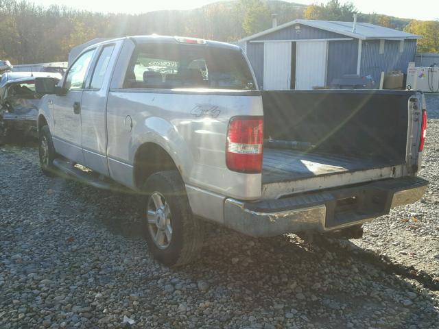 1FTPX14594NB67990 - 2004 FORD F150 SILVER photo 3