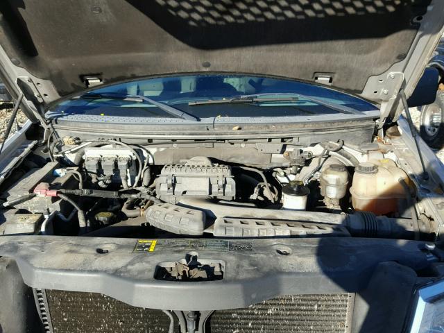 1FTPX14594NB67990 - 2004 FORD F150 SILVER photo 7