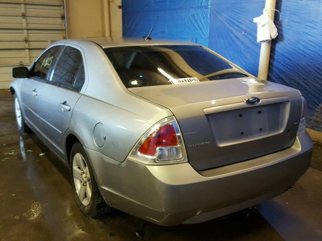 3FAHP07Z29R199445 - 2009 FORD FUSION SE GRAY photo 3