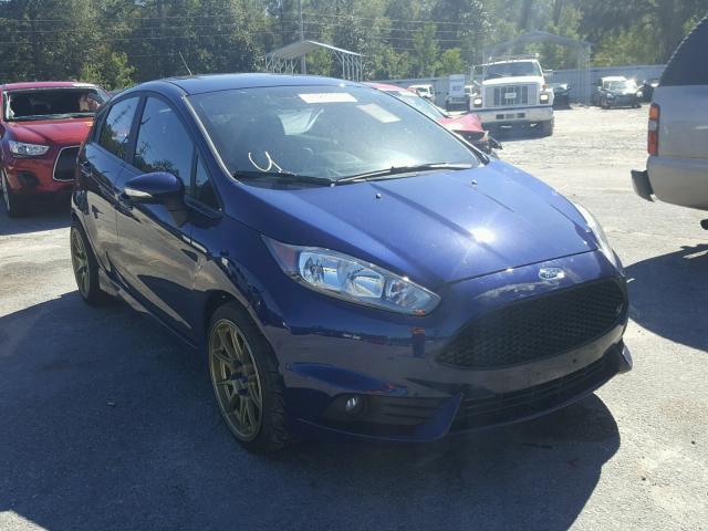 3FADP4GX8GM111058 - 2016 FORD FIESTA ST BLUE photo 1