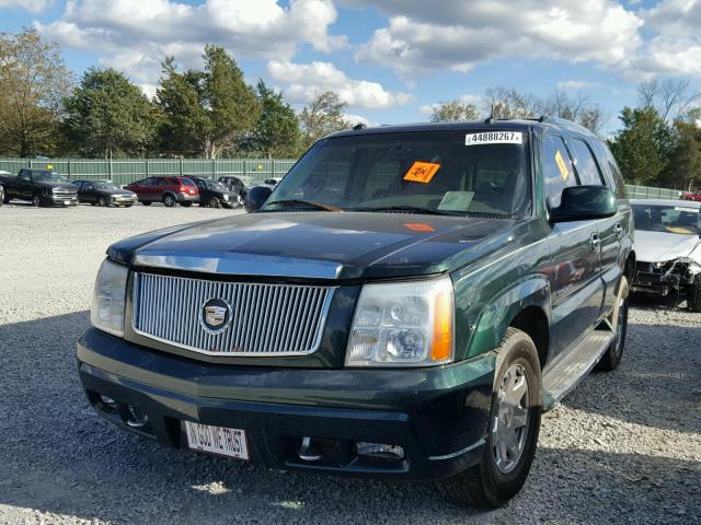 1GYEK63N93R218006 - 2003 CADILLAC ESCALADE L GREEN photo 2