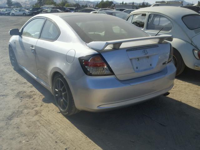 JTKDE177260101344 - 2006 TOYOTA SCION TC 银色 照片 3