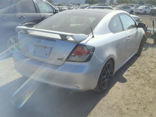 JTKDE177260101344 - 2006 TOYOTA SCION TC 银色 照片 4