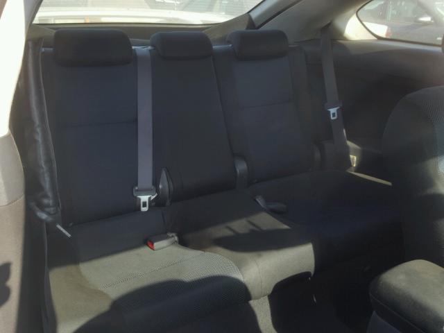 JTKDE177260101344 - 2006 TOYOTA SCION TC 银色 照片 6