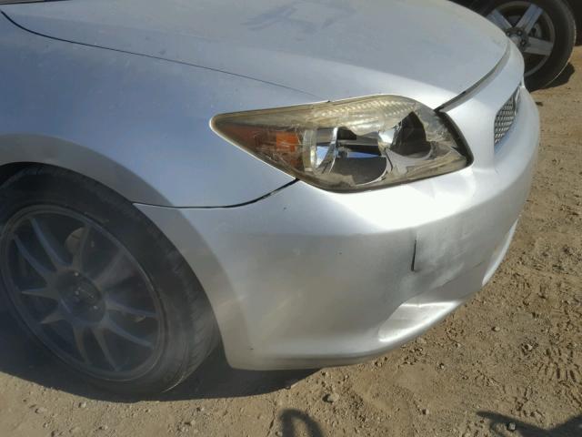 JTKDE177260101344 - 2006 TOYOTA SCION TC 银色 照片 9