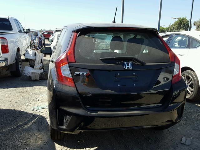 3HGGK5H50HM711035 - 2017 HONDA FIT LX BLACK photo 9