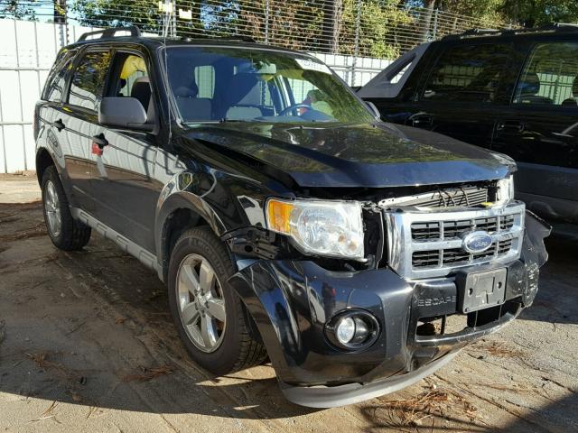 1FMCU03769KC66470 - 2009 FORD ESCAPE XLT BLACK photo 1