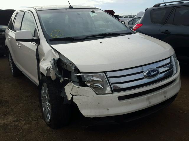 2FMDK39C58BA33138 - 2008 FORD EDGE LIMIT WHITE photo 1