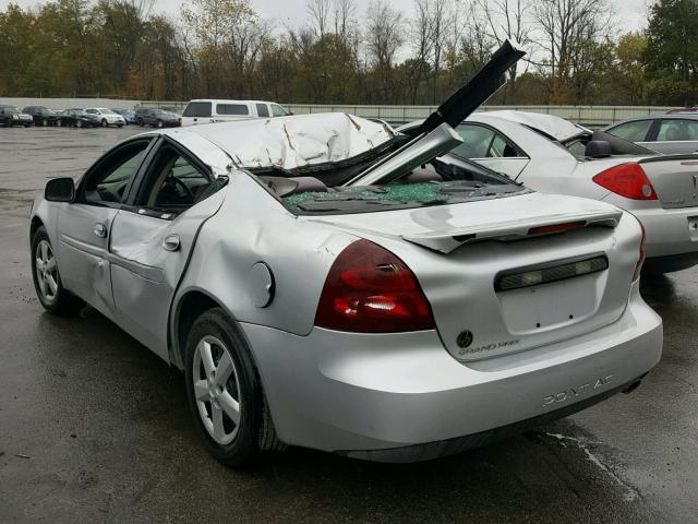 2G2WP522851347030 - 2005 PONTIAC GRAND PRIX SILVER photo 3