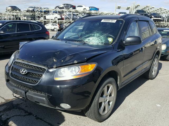 5NMSH73E48H130697 - 2008 HYUNDAI SANTA FE S 黑色 照片 2