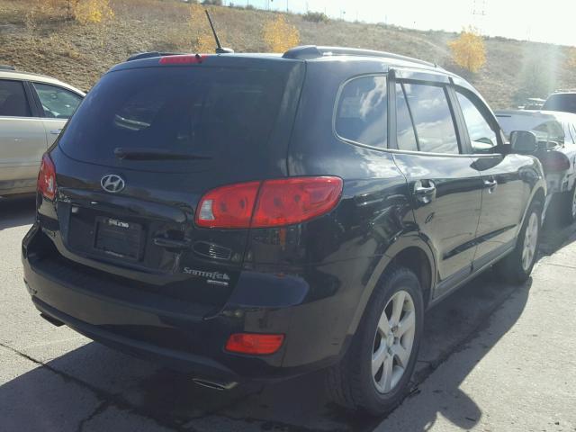 5NMSH73E48H130697 - 2008 HYUNDAI SANTA FE S 黑色 照片 4