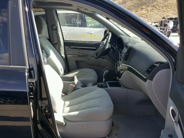 5NMSH73E48H130697 - 2008 HYUNDAI SANTA FE S 黑色 照片 5