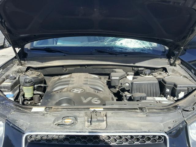 5NMSH73E48H130697 - 2008 HYUNDAI SANTA FE S 黑色 照片 7