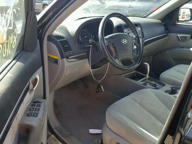 5NMSH73E48H130697 - 2008 HYUNDAI SANTA FE S 黑色 照片 9