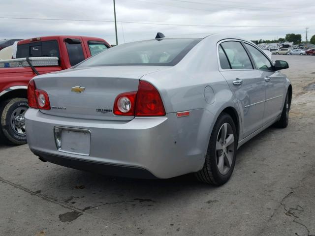 1G1ZC5E02CF108666 - 2012 CHEVROLET MALIBU 1LT ვერცხლისფერი ფოტო 4